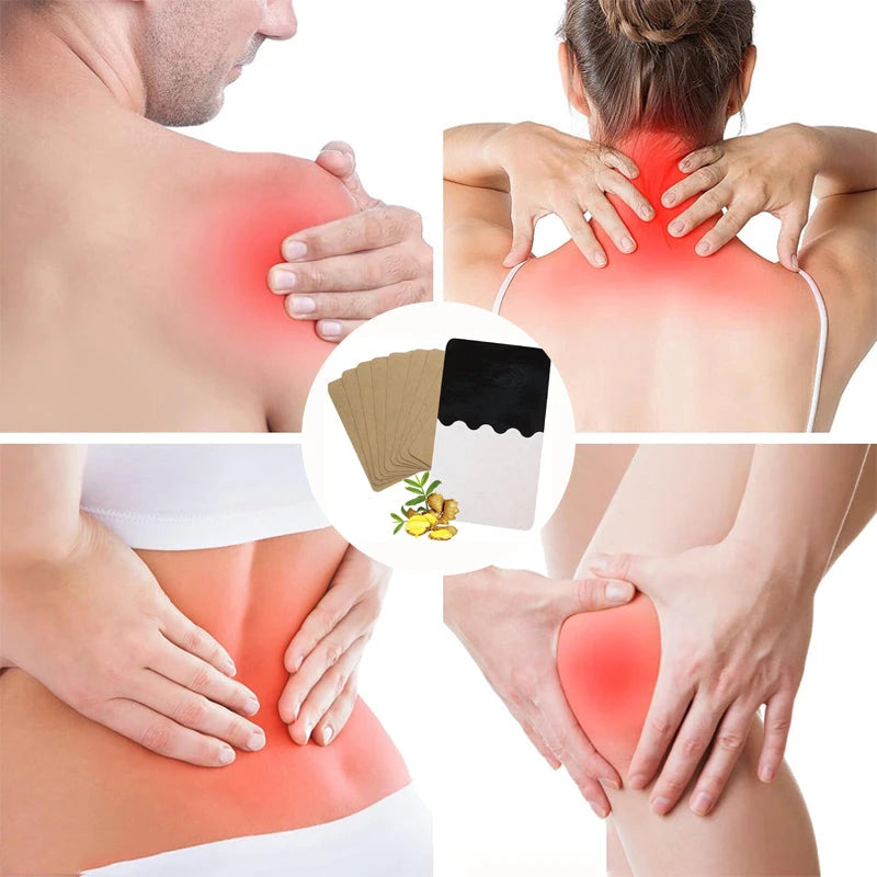 Parches de Jengibre para Alivio Muscular
