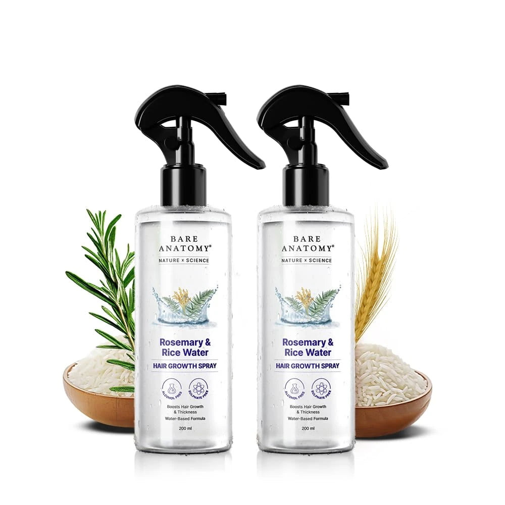 Spray de Romero y Agua de Arroz