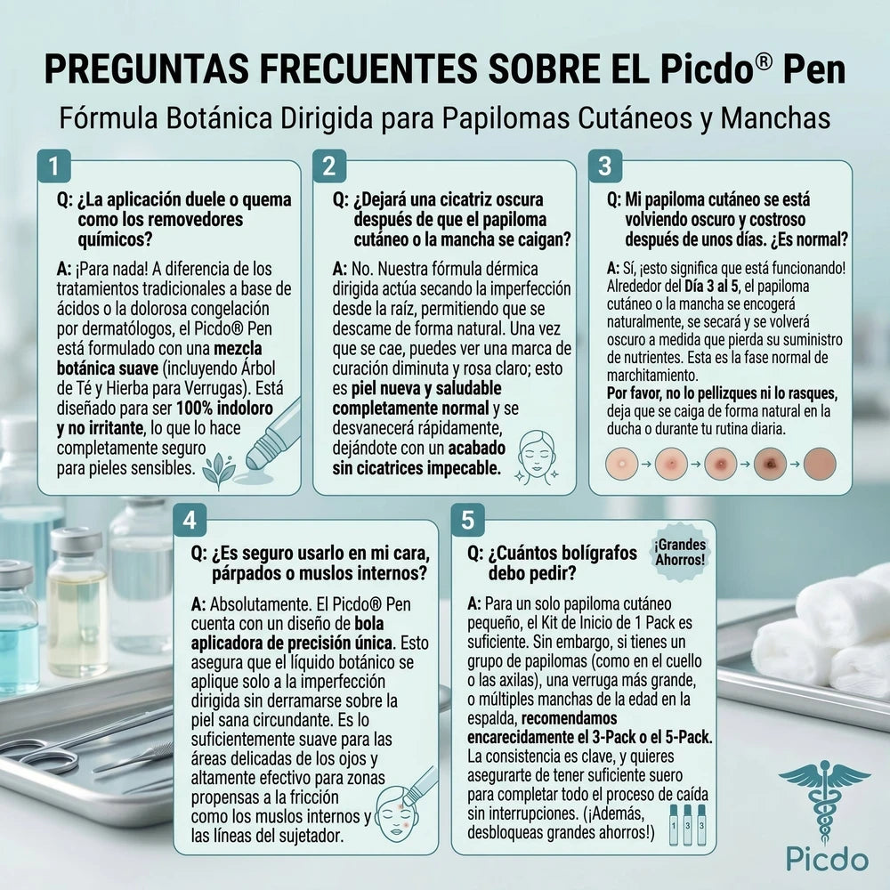 Borrador de Verrugas y Manchas Picdo