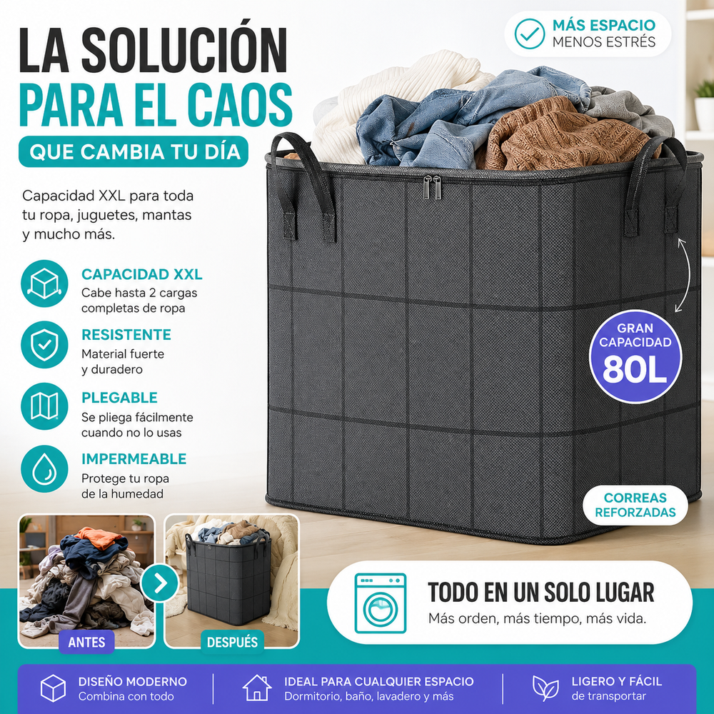 Bolsa organizadora plegable