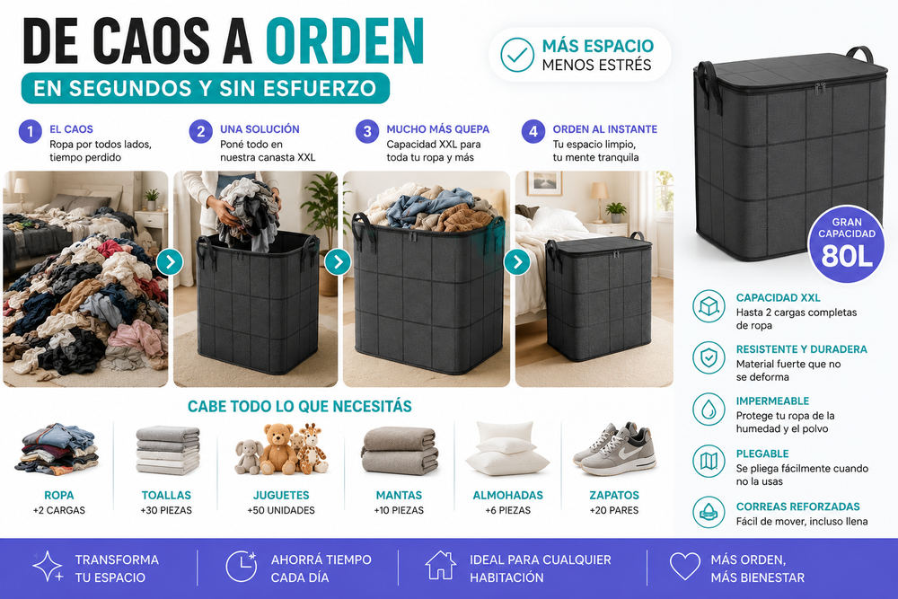Bolsa organizadora plegable
