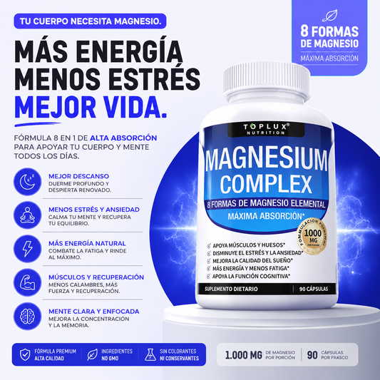 Complejo de Magnesio 8 en 1