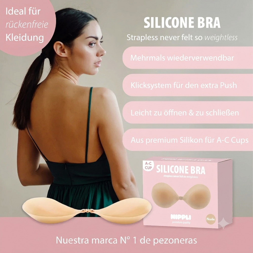 Corpiño Invisible de Silicona