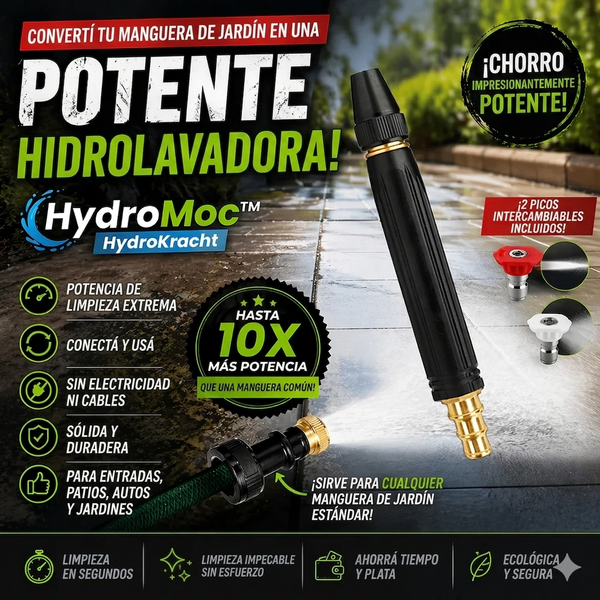 HydroMoc HydroKracht Poderoso Limpiador Rápido Doméstico