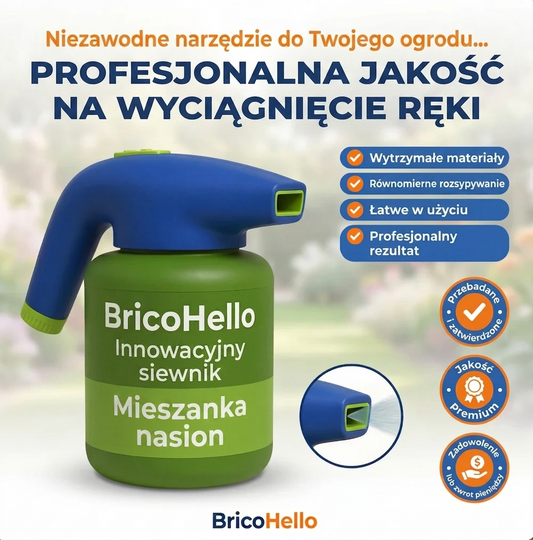 K10 Szybki Rozsiewacz Nasion Ogrodowy
